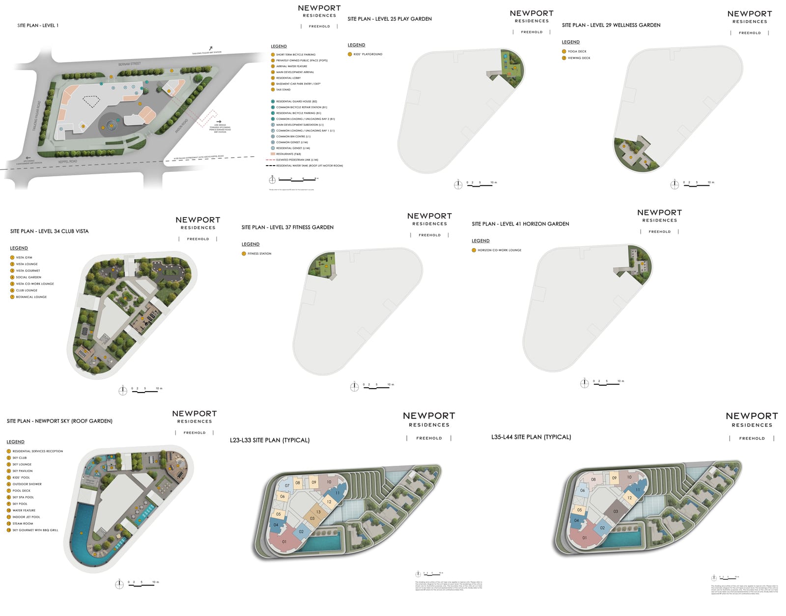 Newport Residences Site Plan 1