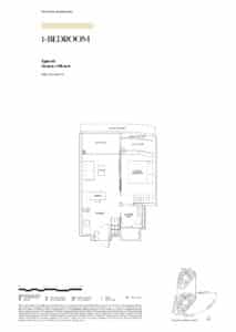 Newport Residences 1 Bedroom Type A5