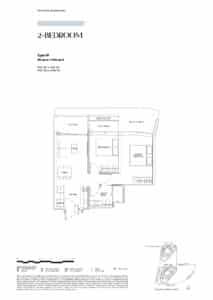 Newport Residences 2 Bedroom Type B1