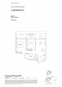 Newport Residences 2 Bedroom Type B2