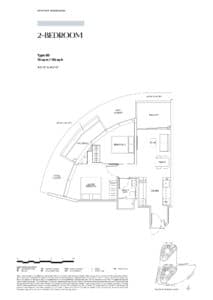 Newport Residences 2 Bedroom Type B3