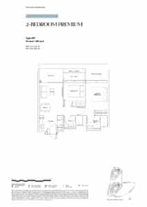 Newport Residences 2 Bedroom Premium Type BP1