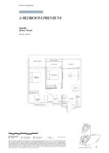 Newport Residences 2 Bedroom Premium Type BP3